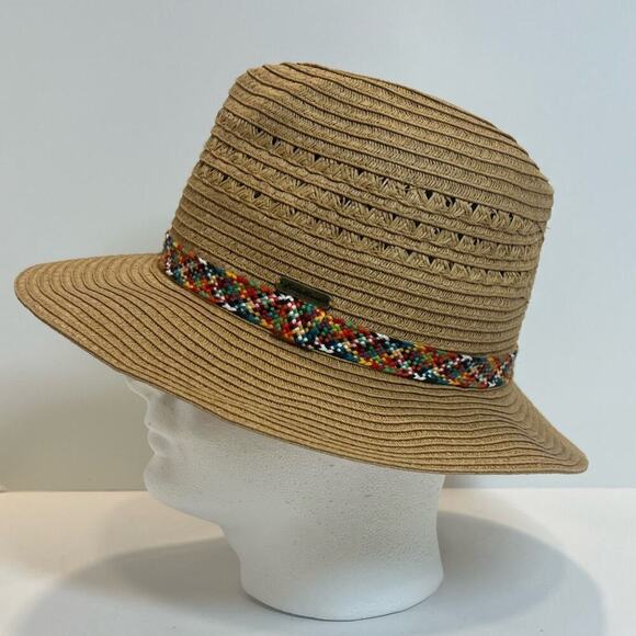 Eddie Bauer Panama Packable Straw Hat, Multicolor Braided, size Small/Medium - Picture 9 of 16